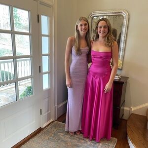 House of CB fuschia Annabella dress